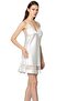 Satin Lace Nightgown and Dressing Gown Set - 4065 - 3