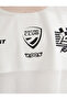 Mesh T-Shirt Comfortable Fit Short Sleeve Crew Neck Printed - 6