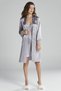 Satin Lace Women's Nightgown and Dressing Gown Set - 4285 Royal - 2
