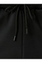 Jogger Scuba Fabric Sports Sweatpants with Lace-Up Waist Pocket Detail - 6