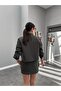 Pocket Detailed Skirted Jacket Set - 5