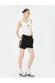 Ribbed Athlete Top with Embroidery Detail, U-Neck, Slim Fit, Cotton - 2