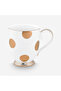 Dot Delight White Porcelain Mug 350 ml