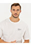 Ecru Regular Fit Crew Neck T-Shirt 50258524-Vr019 - 2
