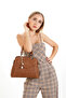 Women's Stylish 4 Compartment Hand and Shoulder Bag, Arm Bag - 6
