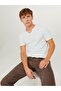 Jack Jones Tişört Split Neck 12164972-CLD - 7