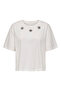Jdyluna S/S T-Shirt - Jrs Exp 15350048   Cloud Dancer