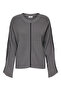 Jdypretty Contrast O-Neck Pullover Sweatshirt - Knt 15341239   December Sky