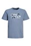 Jcooutdoor Logo Tee Aw24 Ss Crew Sn Jnr 12263089   Flint Stone - 5
