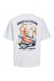 Jorroxbury Collage Tee - Ss Crew Neck, Jnr 12268929   Bright White - 5