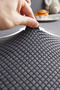 Seat Cover Sofa Cover Lycra Stretch Elastic Flexible Square Pattern Three Seater One Piece Sofa Cover - 3