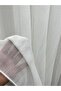 Yiğit Curtain 1/3 Tight Pleat Bamboo Tulle Curtain - 6