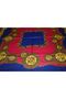 Mixed Color Scarf with Geometric Pattern - 90X90Cm - 4