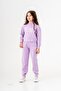 Be Yourself Be Strong Be Brave Printed Hooded Girls' Top and Bottom Tracksuit Set