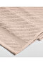 Lycia 100% Cotton Jacquard Bordered Cross Striped 4-Piece Face Towel Set 1012a - 6