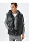 Inflatable Vest Slim Fit Hooded with Zipper and Pockets