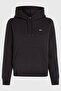 Tjw Regular Fleece Hoodie Women's Black Sweatshirt Dw0Dw09228Bds - 4
