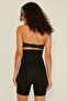 C12007 High Waist Short Leg Corset Black - 3
