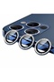 iPhone 12 Pro Max Stoned Camera Lens Protector Framed Protector - 4