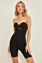 C12077 High Waist Boxer Corset Black - 4