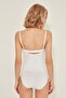 C12023 Slip Body Life Corset White - 4