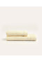 Likya 100% Cotton Bordered Cream 2-Piece Dowry Towel Set 1007A 90X150 - 2