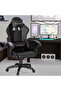 Black HYG-01 Gaming Chair for Home Study & Gaming with High Resilience Cushion - 5