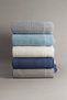 Miel Indigo Single Tv Blanket with Pom Poms on the Edge 160X220 37116 - 9