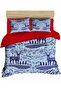New Year's Deer Patterned Leaf Patterned Digital Bedding Set