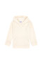 Girl's Cream Hooded Basic Sweatshirt 50296388-Vr071 - 4