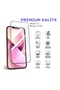 واقي شاشة من الزجاج المقوى بتغطية كاملة مع إطار أسود متوافق مع هاتف Apple iPhone 13 Pro - 3
