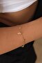 Steel Letter Ball Thin Dorica Chain Bracelet Letter Bracelet Forse Chain 1mm Minimum 17+4Cm&21Cm - 5