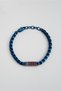 Carbon Fiber Detailed 21 cm Steel Men's Bracelet