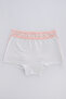 Girl's Flat Stripe 2-Piece Boxer Panties - 2
