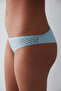 Nude Colors V Cut Light Blue Brazilian Panties
