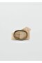 Natural Fiber Buckle Belt - 3