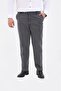 Gray Plus Size Men's Lycra Oversized High Waist Jeans Relaxed Fit Jean Denim - 5