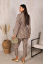 Mink Trench Pants Set 32-2237 - 6