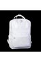 Unisex Backpack and Handbag Large Size Waterproof Backpack (29X40 cm) White