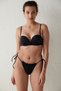 Siyah Basic Super Sexy Bikini Üstü - 2