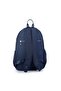 Unisex Large Size Waterproof Lightweight Backpack Navy Blue - 3