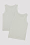 Girl's Basic Thermal 2-Piece Undershirt