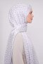 Silver S Pattern Angel Shawl - 3
