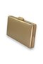 Rose Gold Color Skin Leather Matte Leather Evening Dress Bag Evening Bag Clutch Bag - 2