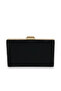 Wedding/Engagement Evening Dress Bag – Luxurious Suede Textured, Prom Event Bag |   Black
