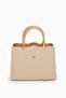 Mink Camel Pat Closure Handbag 930065