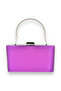 Purple Satin Silver Case Stone Evening Dress and Evening Bag - Portfolio