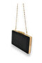 Evening Dress Bag – Laser Patterned, Metal Handle Portfolio |   Black - 5
