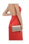Rose Gold Color Spreading Satin Evening Bag Evening Bag - 4