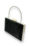 Black Color Laser Waterway Patterned Evening Dress Bag Evening Bag Henna Bag - 2